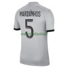 Maillot de Supporter Paris Saint-Germain Marquinhos 5 Extérieur 2022-23 Pour Homme